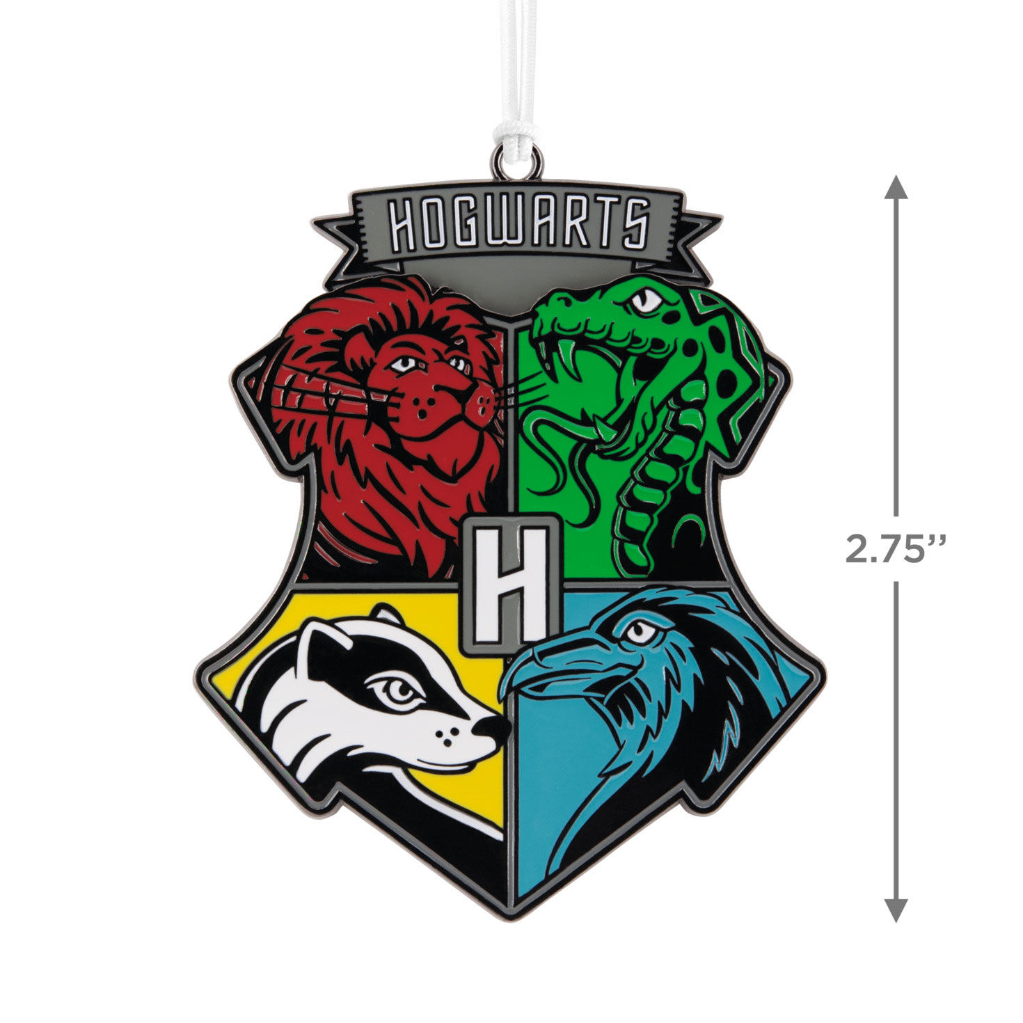 Harry Potter™ Hogwarts™ Crest Moving Metal Hallmark Ornament for only USD 8.49 | Hallmark
