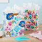 13" Watercolor 3-Pack Assorted Gift Bags With Tissue, , large image number 2