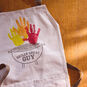 Grilly Great Guy Apron With Paints for Handprints in use image number 2