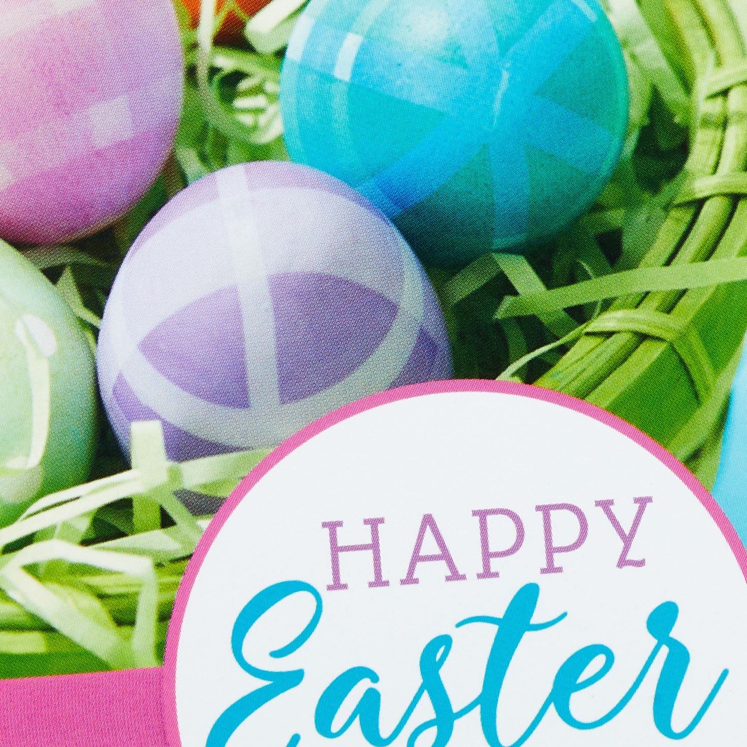 Colorful Eggs Easter Basket Easter Cards Pack card front detail image number 4