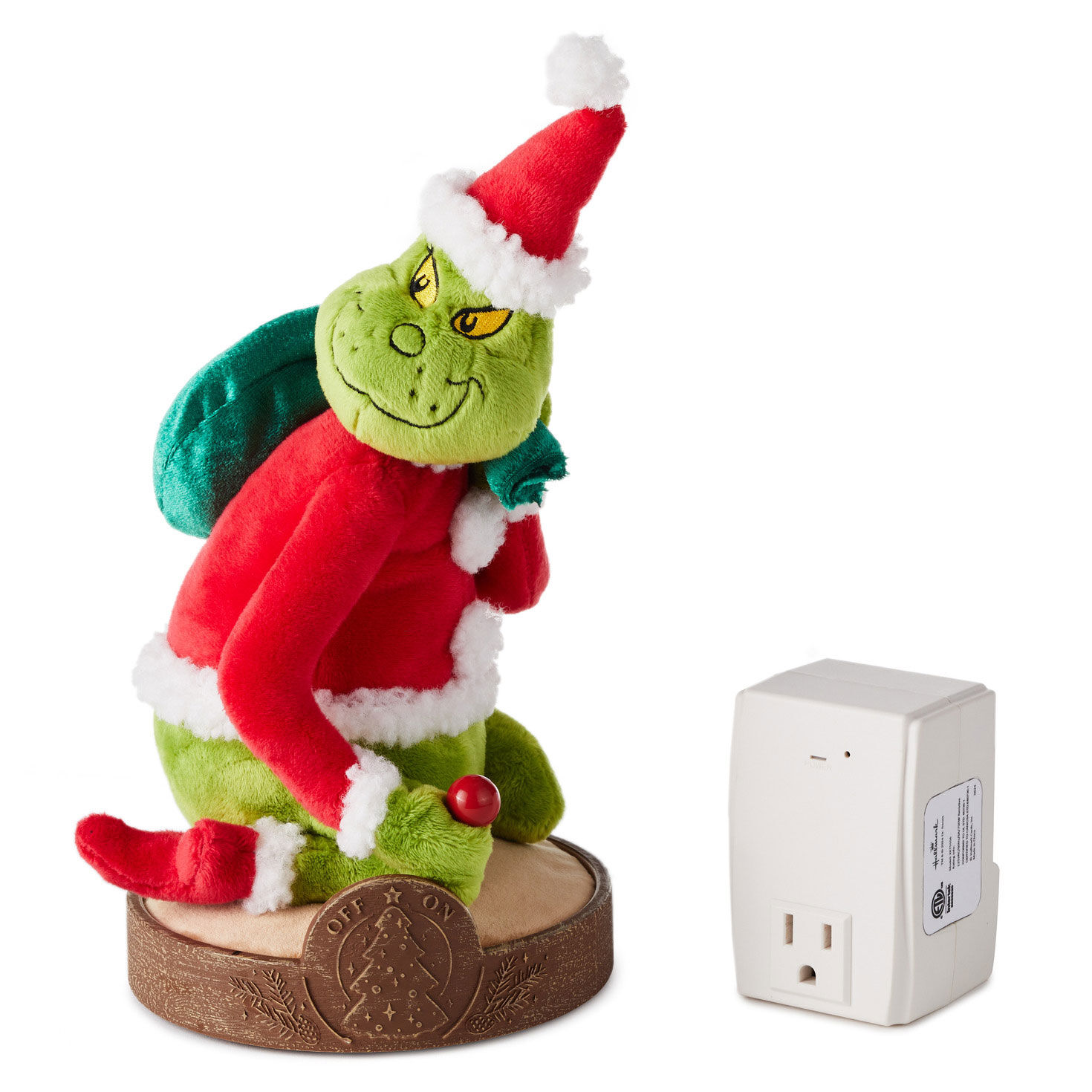 Dr. Seuss's How the Grinch Stole Christmas!&trade; Tree Lighter With Sound, , large image number 3