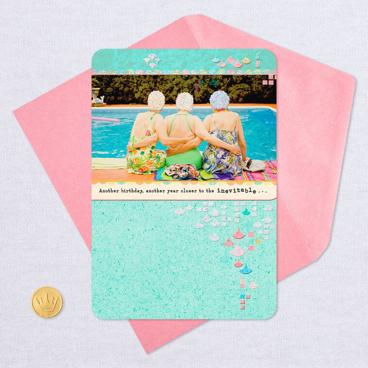 Closer to Moving to Florida Funny Birthday Card, , large image number 5