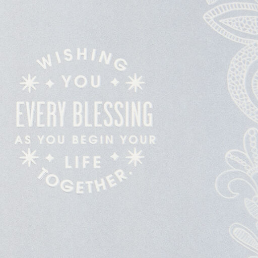 A Wish for Every Blessing Wedding Card, 