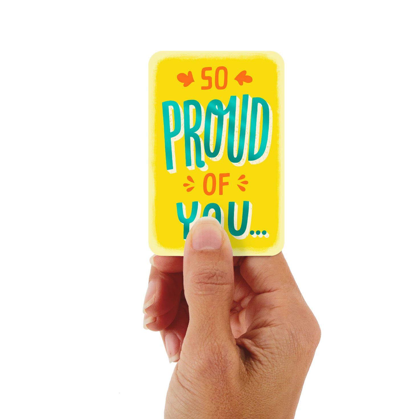3.25" Mini Always Proud of You Card Greeting Cards Hallmark