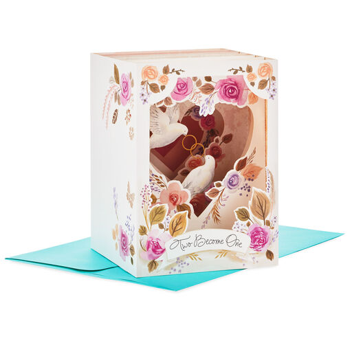A Delicious Congratulations Pop Up Wedding Card Greeting Cards Hallmark