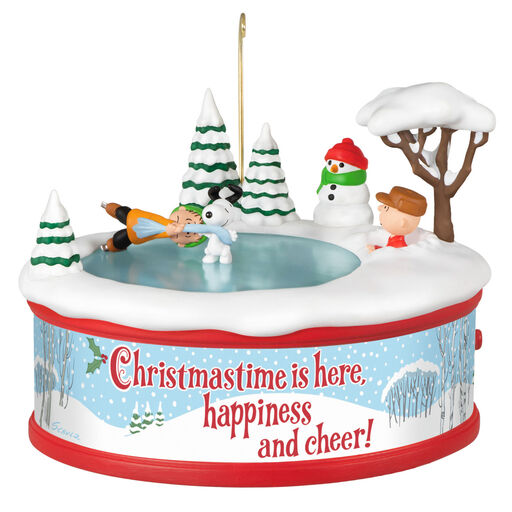 The Peanuts® Gang Christmastime Is Here Musical Ornament With Motion, 