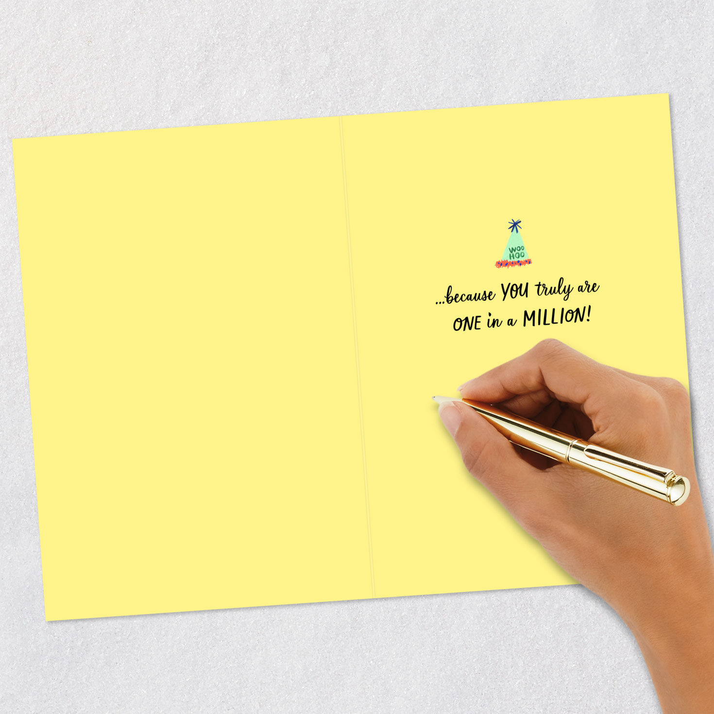 You're One In A Million Birthday Card, , large image number 6