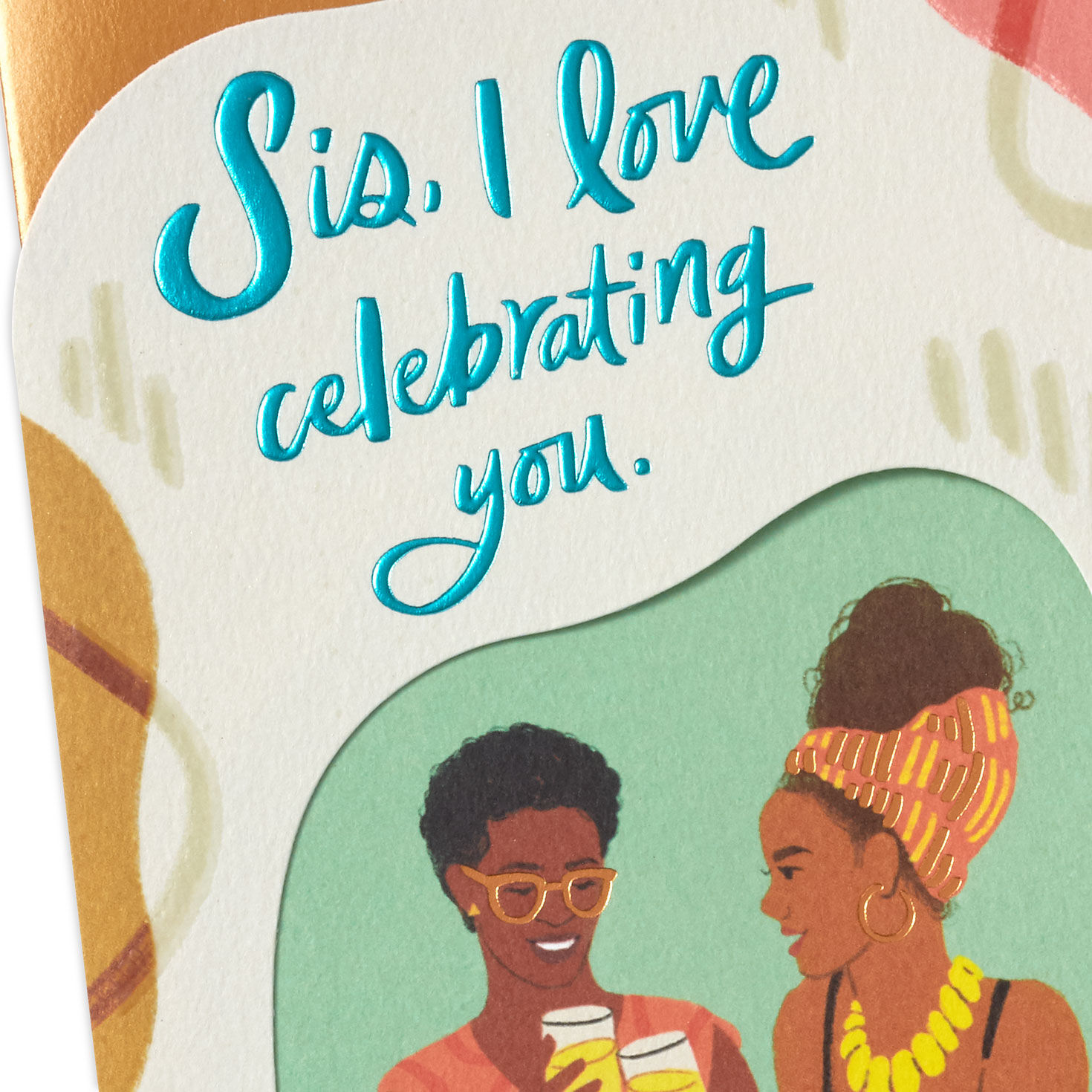 I Love Celebrating You Birthday Card for Sister, , large image number 5