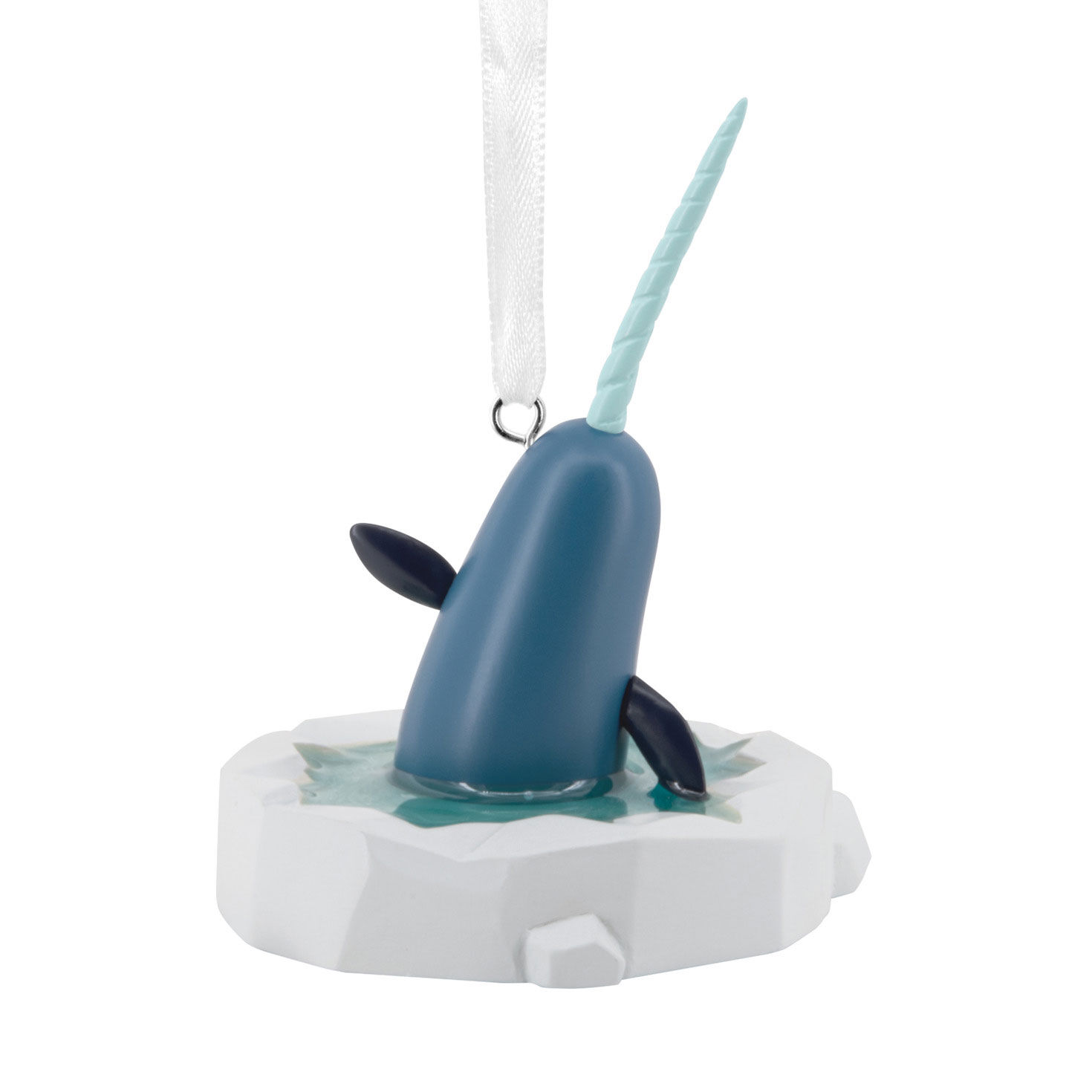 Elf Narwhal Christmas Ornament  image number 6