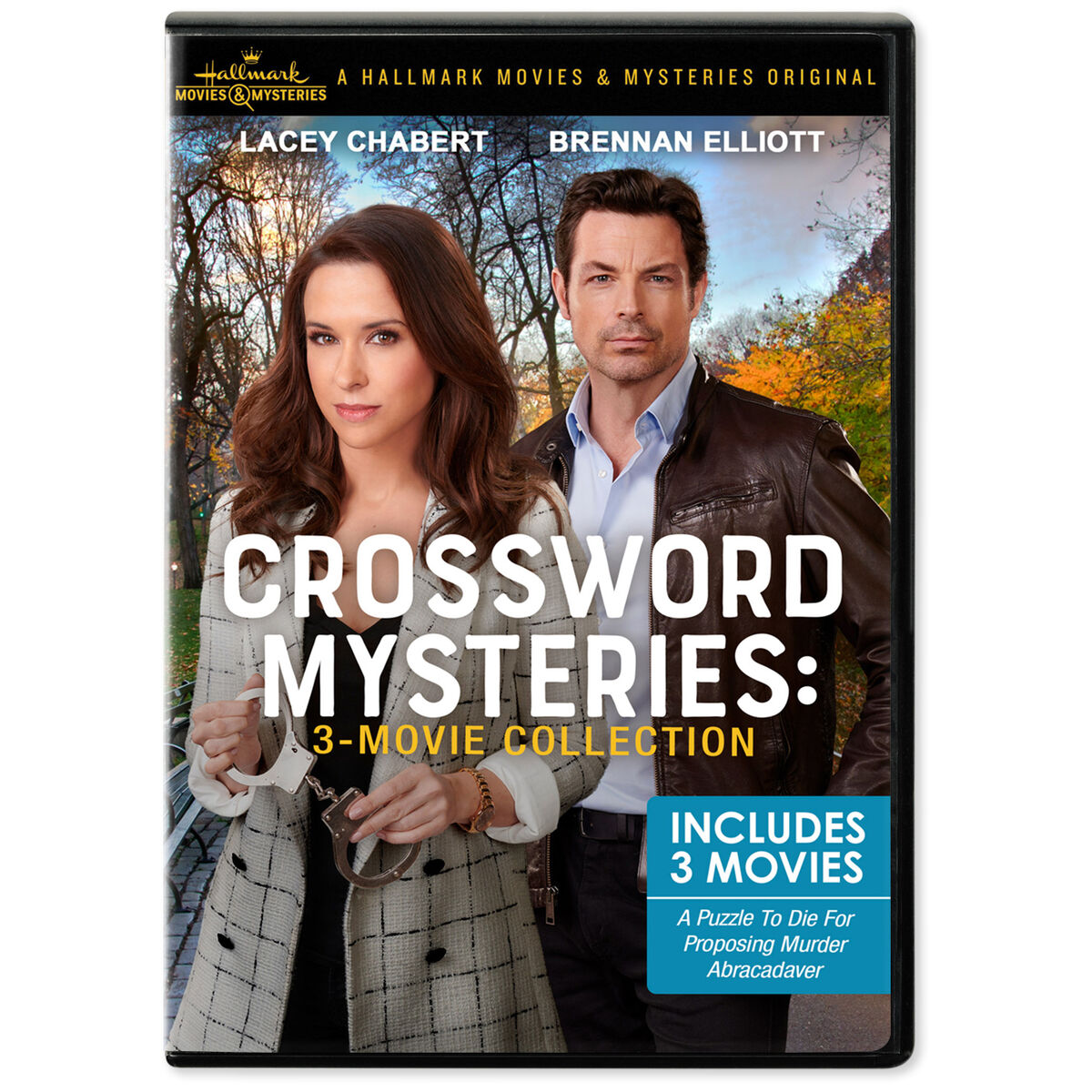 Crossword Mysteries Hallmark Channel 3 Movie Collection DVD Hallmark