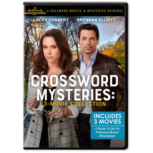 Crossword Mysteries Hallmark Channel 3-Movie Collection DVD, 