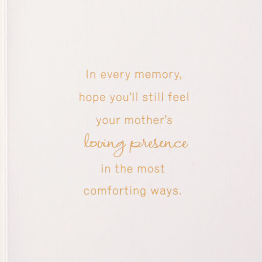 Her Laugh and Spirit Sympathy Card for Loss of Mother, 