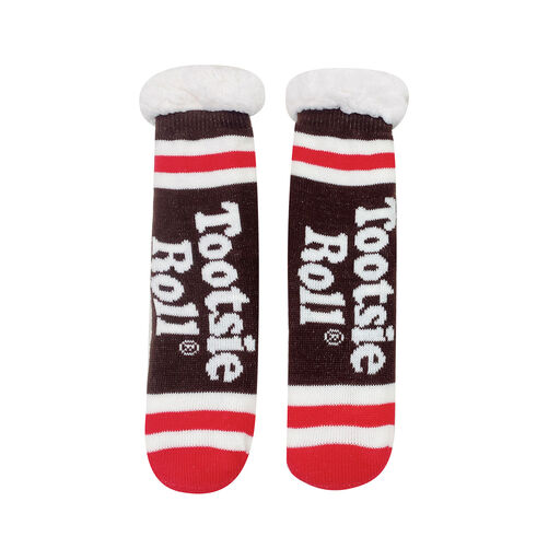 Cozy Moments Tootsie Roll Novelty Socks, 