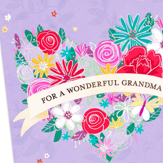 For a Wonderful Grandma Grandparents Day Card, , large image number 4
