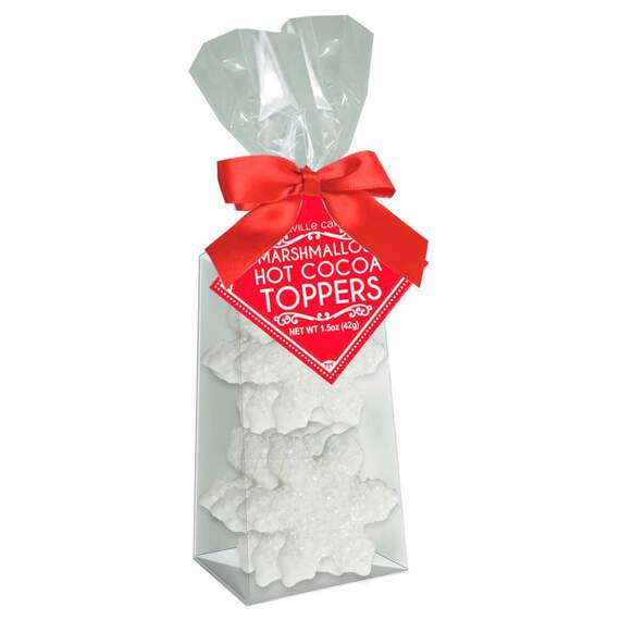 Snowflake Marshmallows With White Sugar Hot Cocoa Toppers, 1.5 oz., , large image number 1
