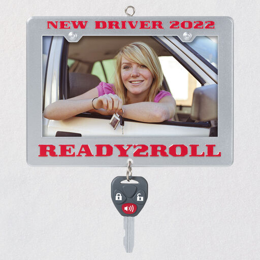 New Driver 2022 Photo Frame Ornament, 