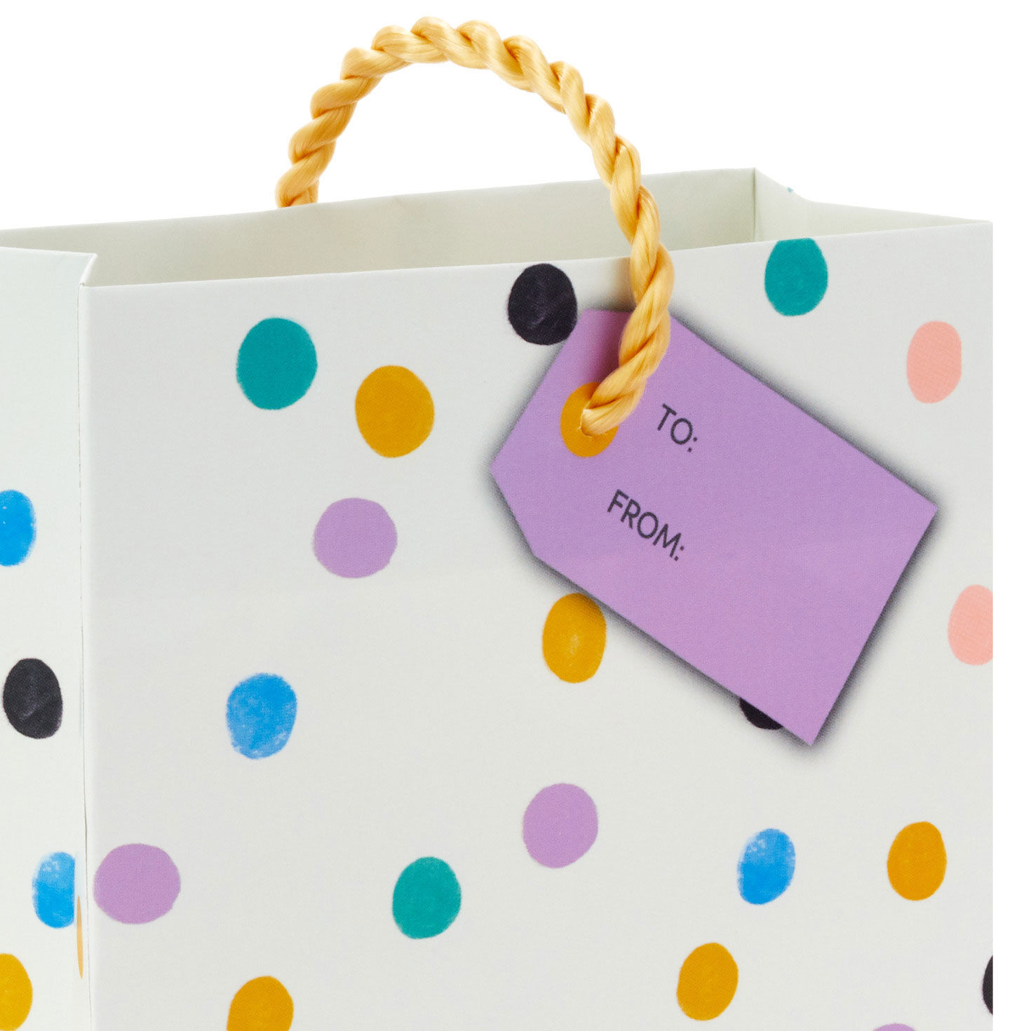 Whimsical Patterns 3-Pack Gift Card Holder Mini Bags upclose detail image number 5