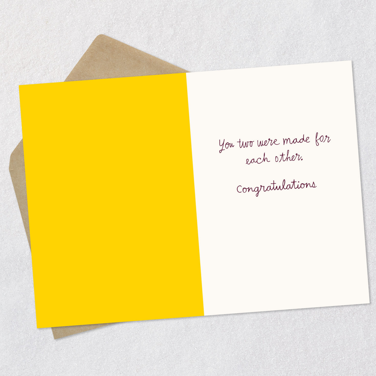 Made for Each Other Wedding or Engagement Card, , large image number 3