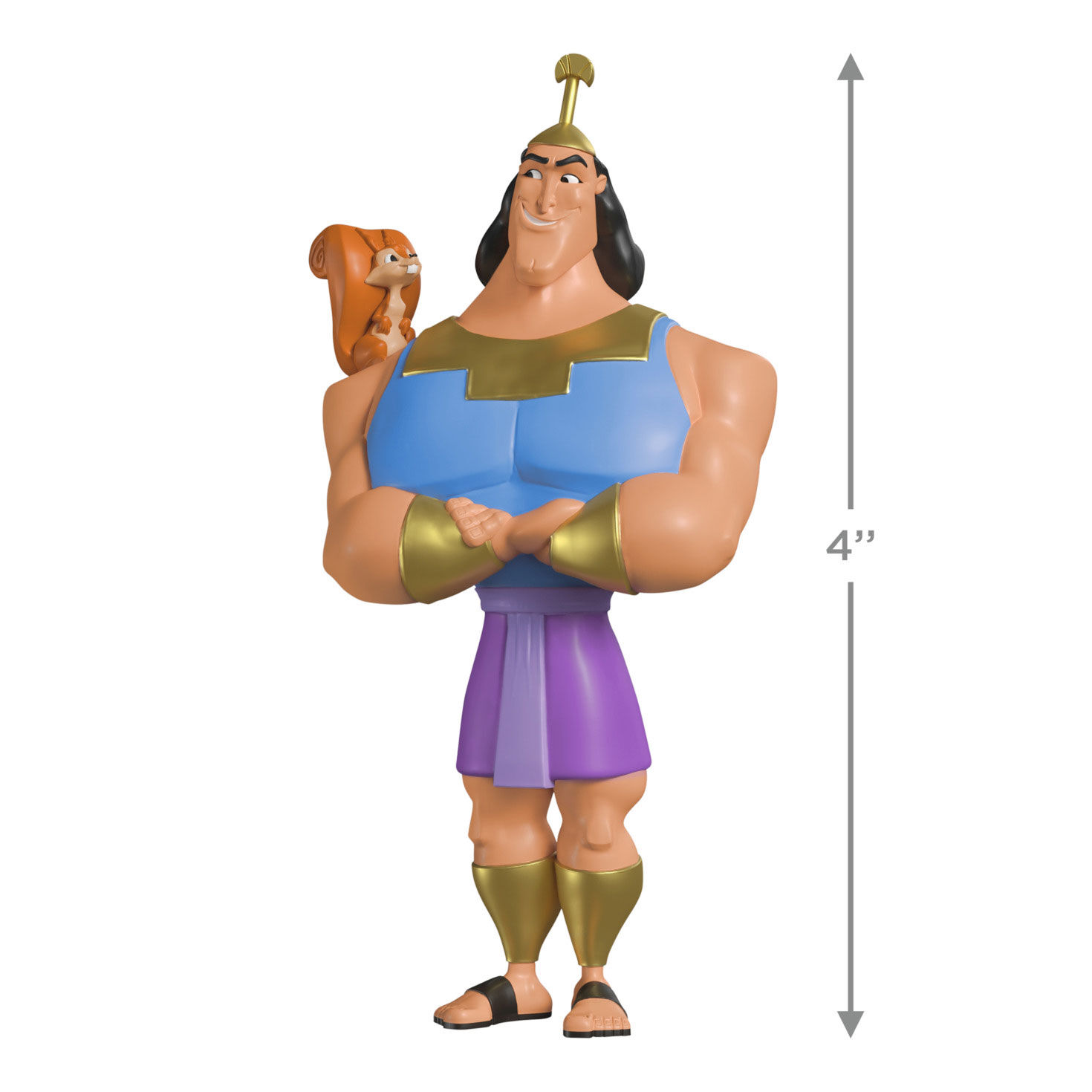 Emperor's New Groove Kronk Keepsake Ornament measurement image number 3