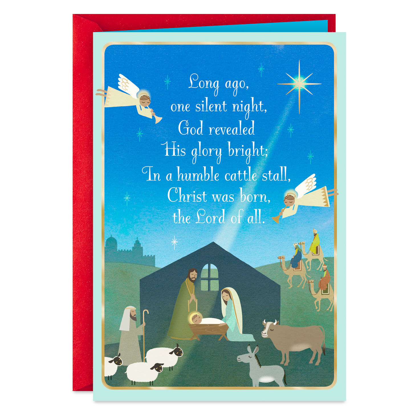 One Silent Night Religious Christmas Card for only USD 1.98 | Hallmark