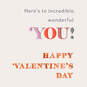 Incredible, Wonderful You Valentine's Day Card for Grandson, , large image number 3
