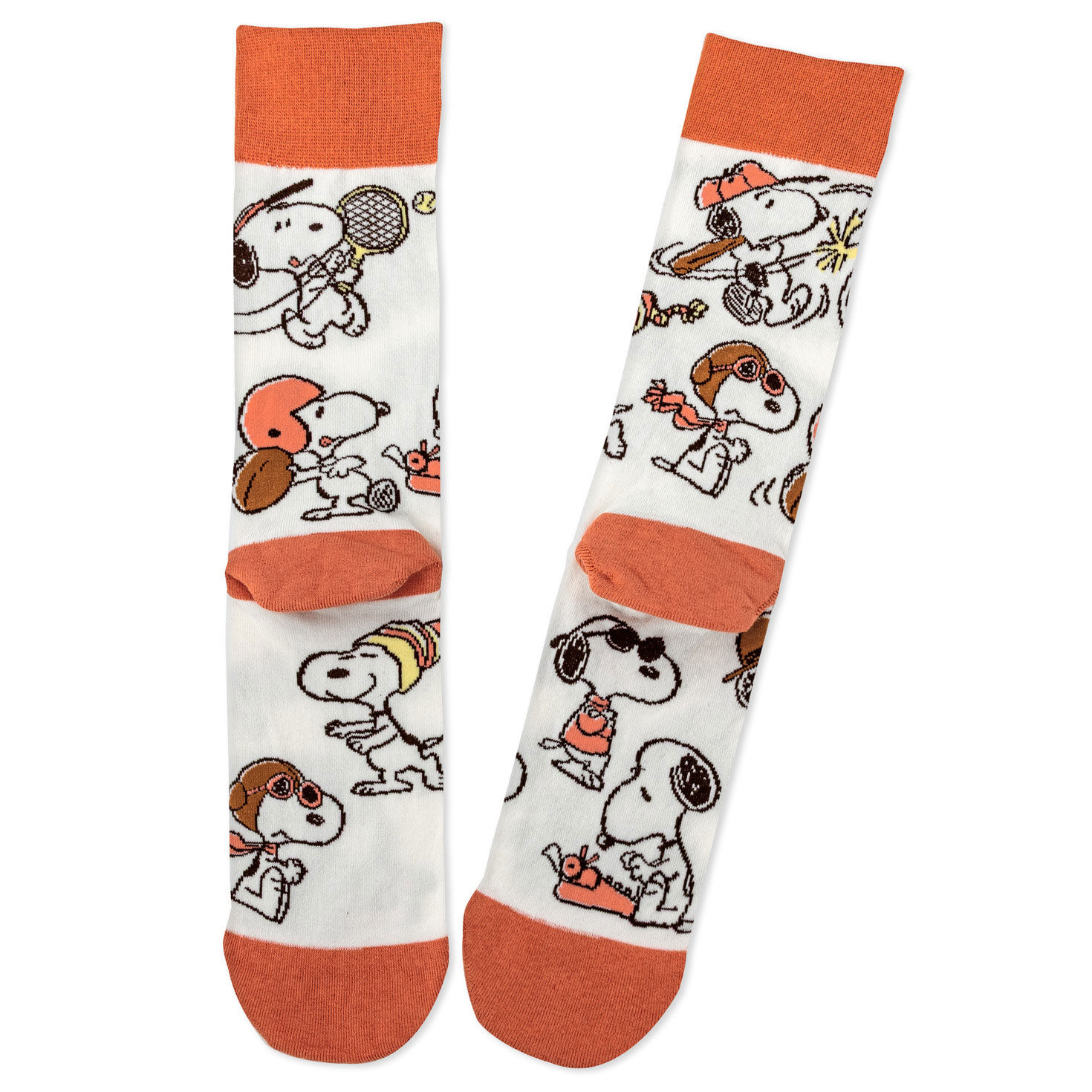 Peanuts&reg; Snoopy Personas Novelty Crew Socks back image number 2