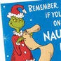 Grinch Santa Christmas Card Card Front Detail image number 4