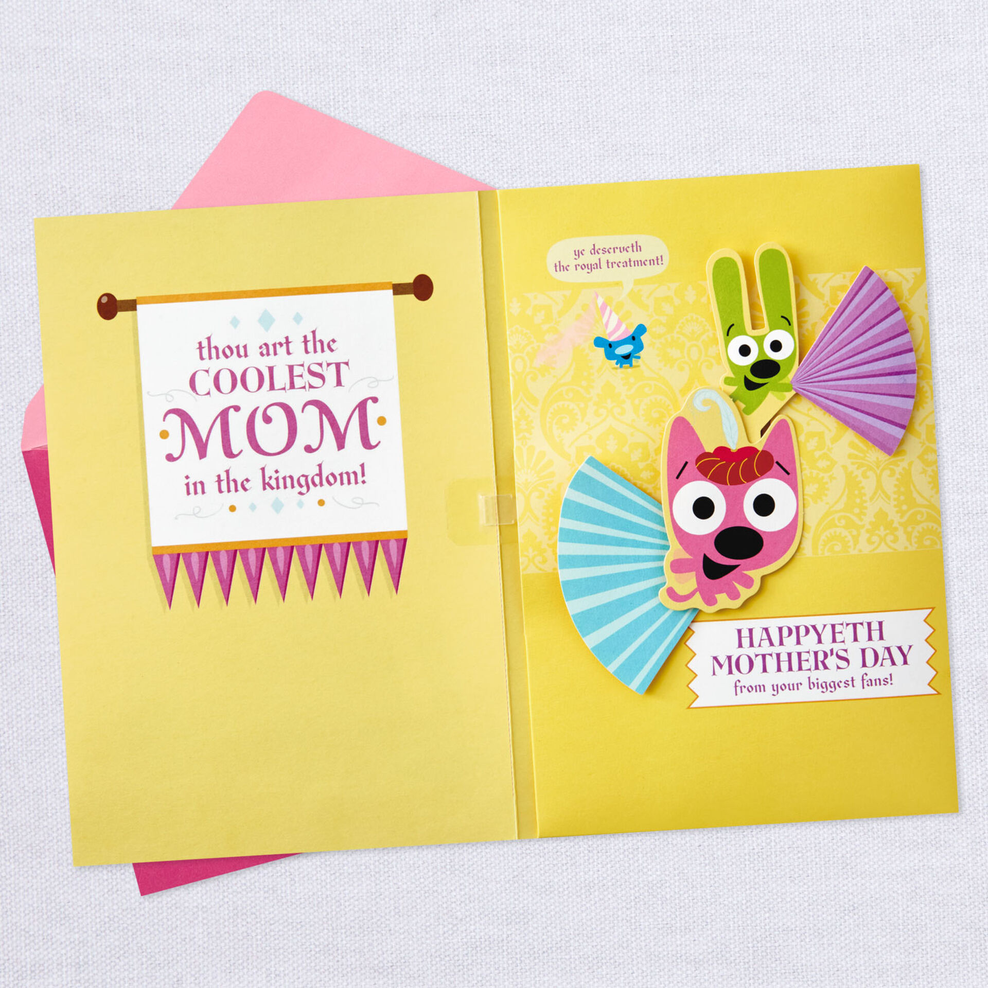 hoops&yoyo™ Mother's Day Sound Card With Motion Greeting Cards Hallmark