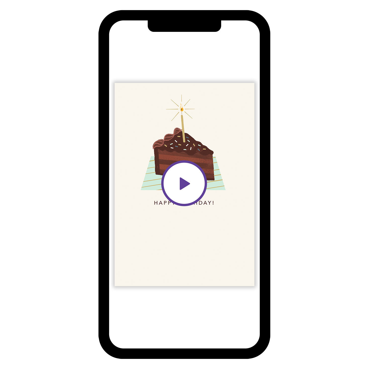 Slice of Happy Birthday eCard