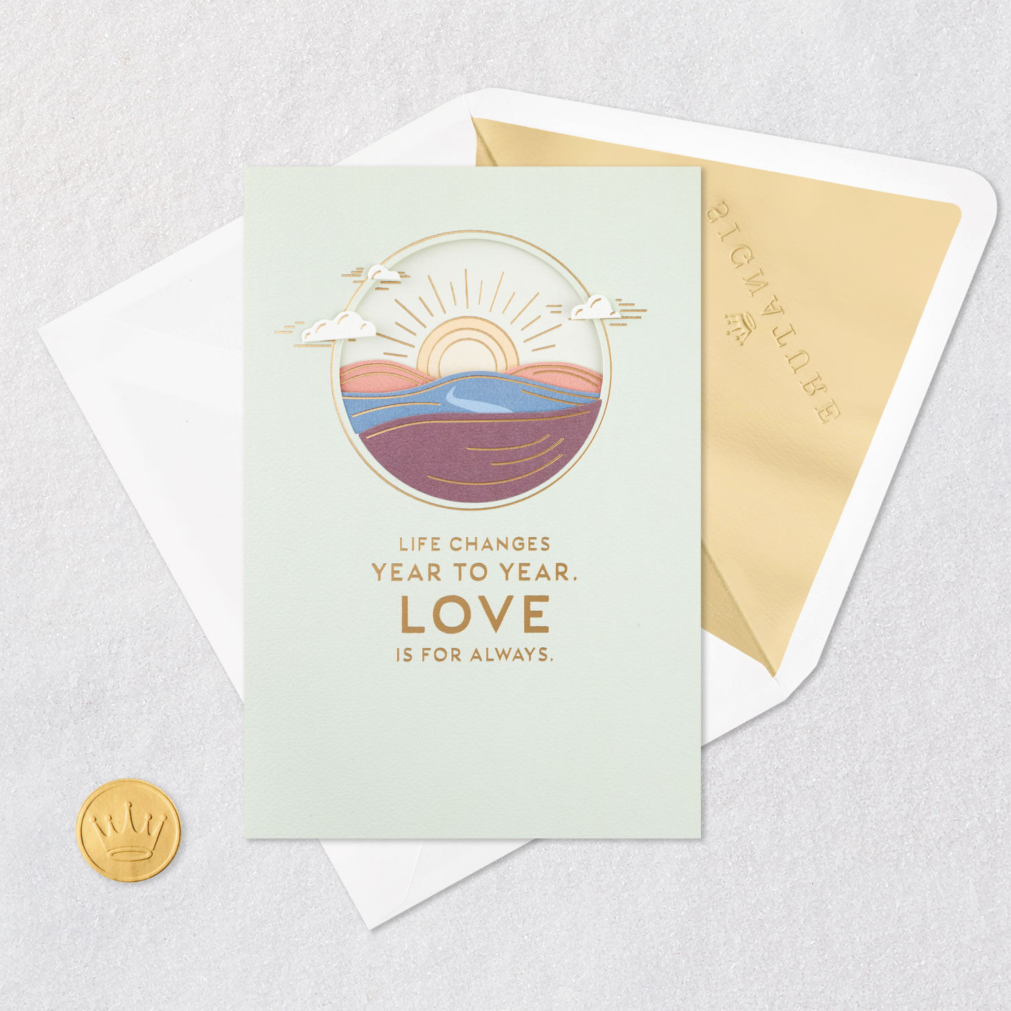 Love of My Life Anniversary Card for only USD 7.59 | Hallmark