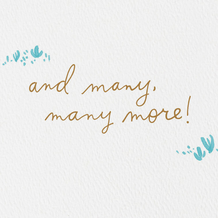 Happy Birthday and Many More Birthday Card, , large image number 2