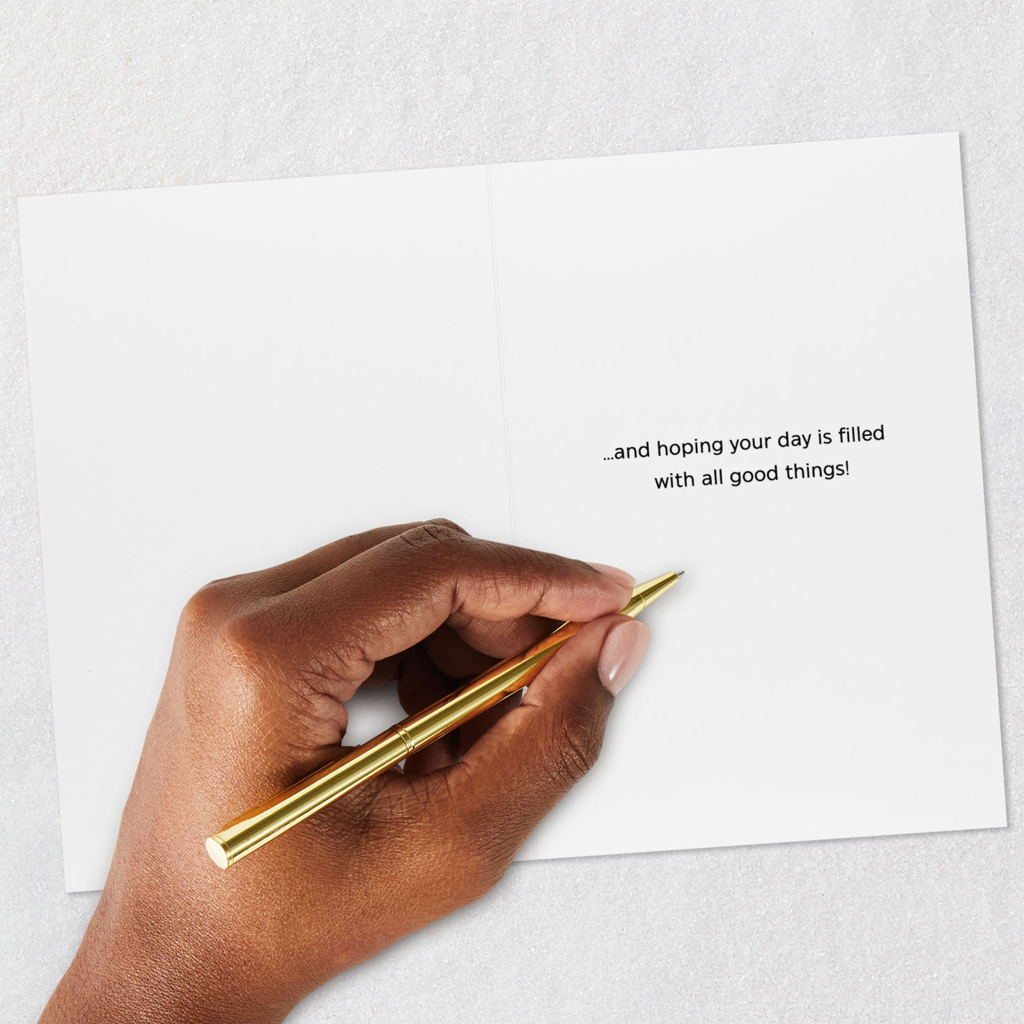 Swirled Pinks Valentine's Day Cards Pack signing card image number 5