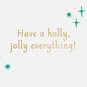 Holly, Jolly Money Holder Christmas Card, , large image number 2