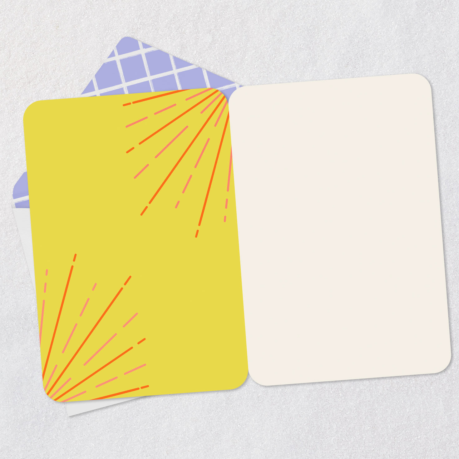 Radiant Heart Religious Blank Card Open card with envelope image number 2