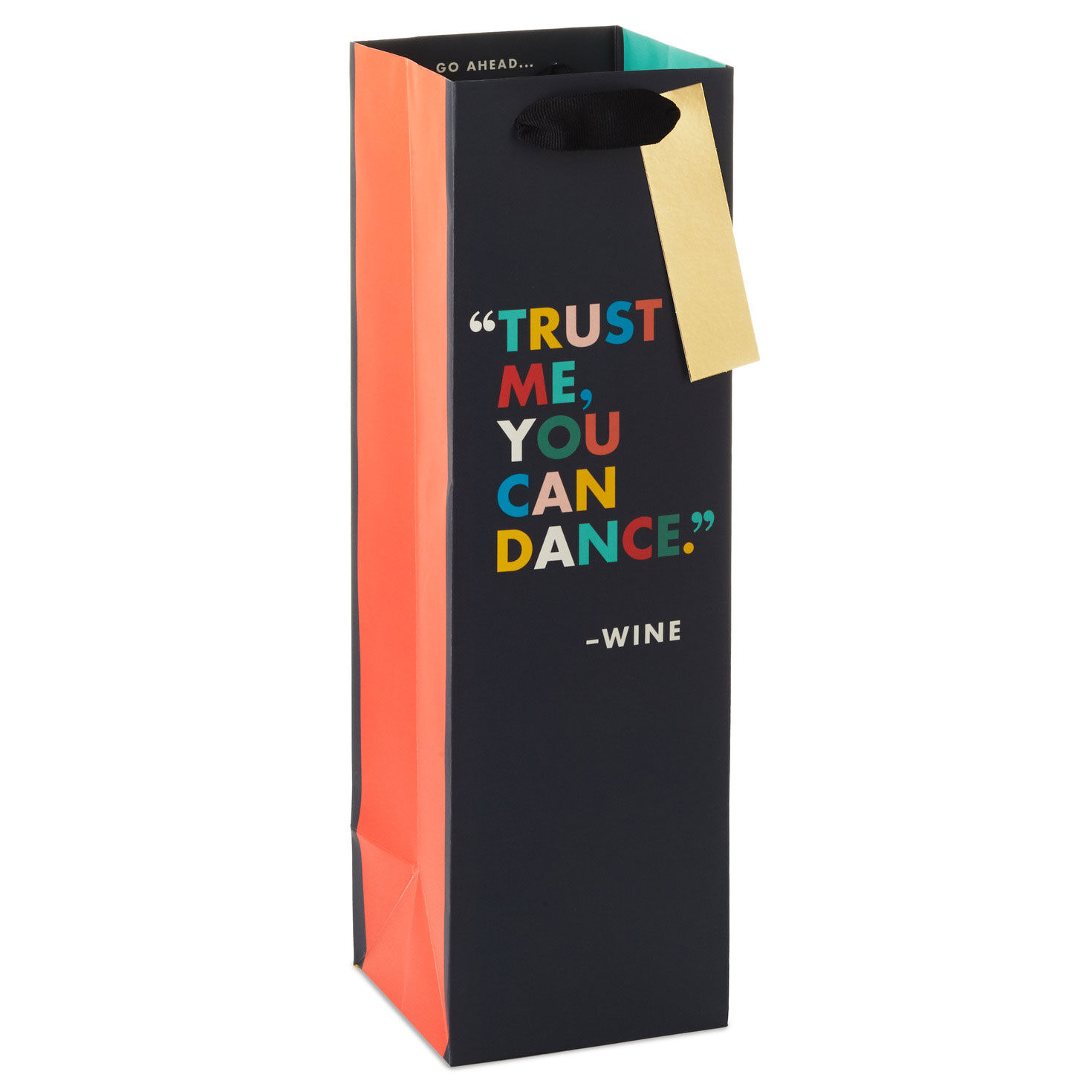 13" You Can Dance Quote Wine Gift Bag for only USD 3.49 | Hallmark