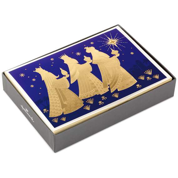 Three Kings and Star of Bethlehem Christmas Cards, Box of 16, , large image number 2