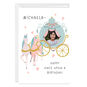Personalized Princess Theme Photo Card for Kid  image number 1