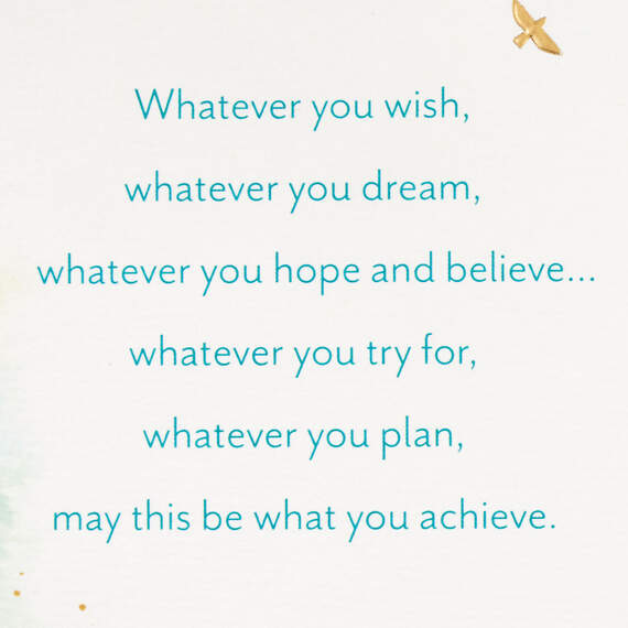 Believe in Yourself High School Graduation Card, , large image number 2