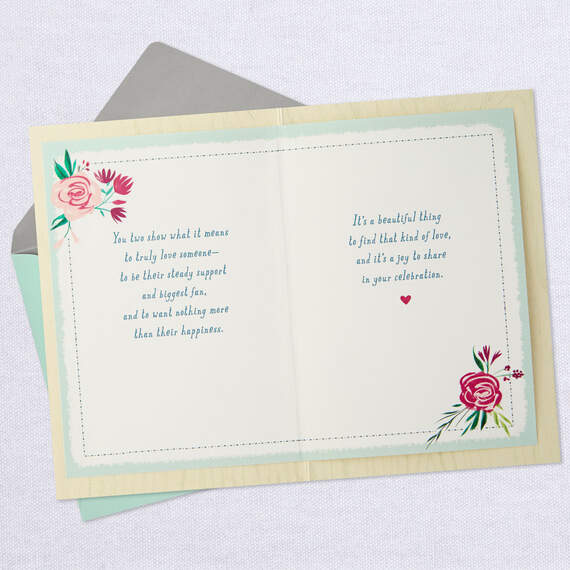 A Joy to Share in Your Celebration Wedding Shower Card, , large image number 3