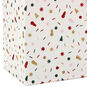Christmas Confetti Medium Square Gift Bag Base/Side Detail image number 5