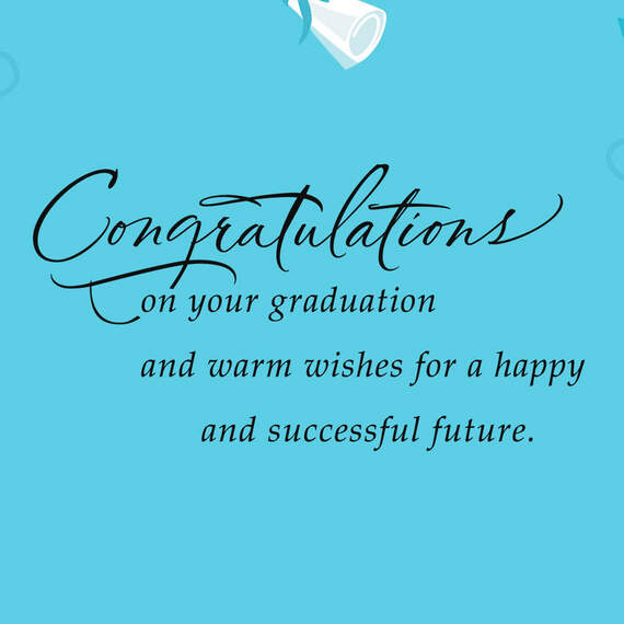Warm Wishes for You High School Graduation Card, , large image number 2