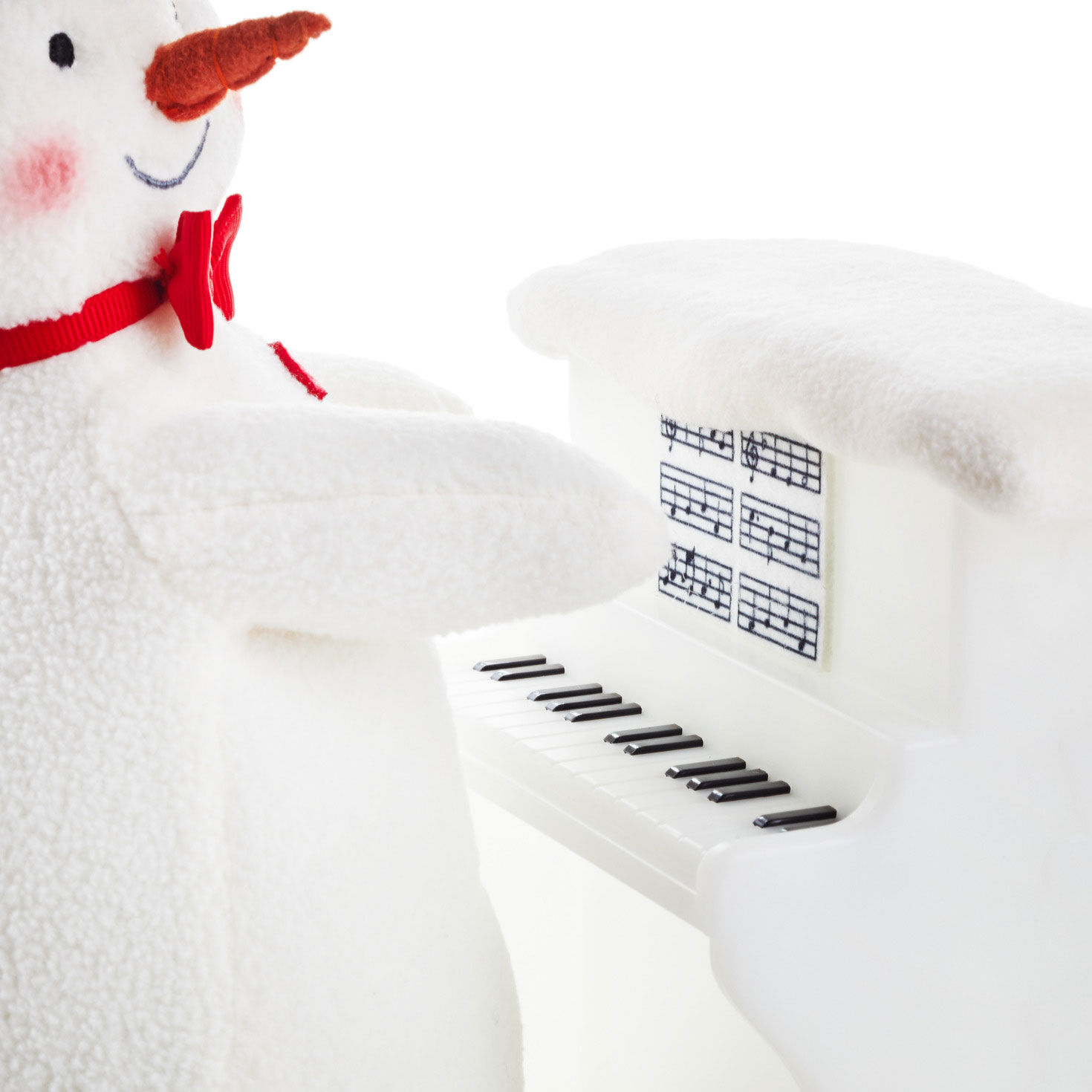 20th Anniversary Sing-Along Showman Snowman Plush With Sound, Light and Motion, , large image number 5