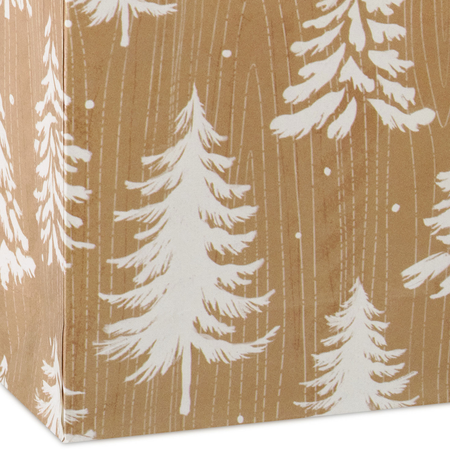 Woodgrain Trees and Plaid Holiday Gift Card Holders upclose view image number 5