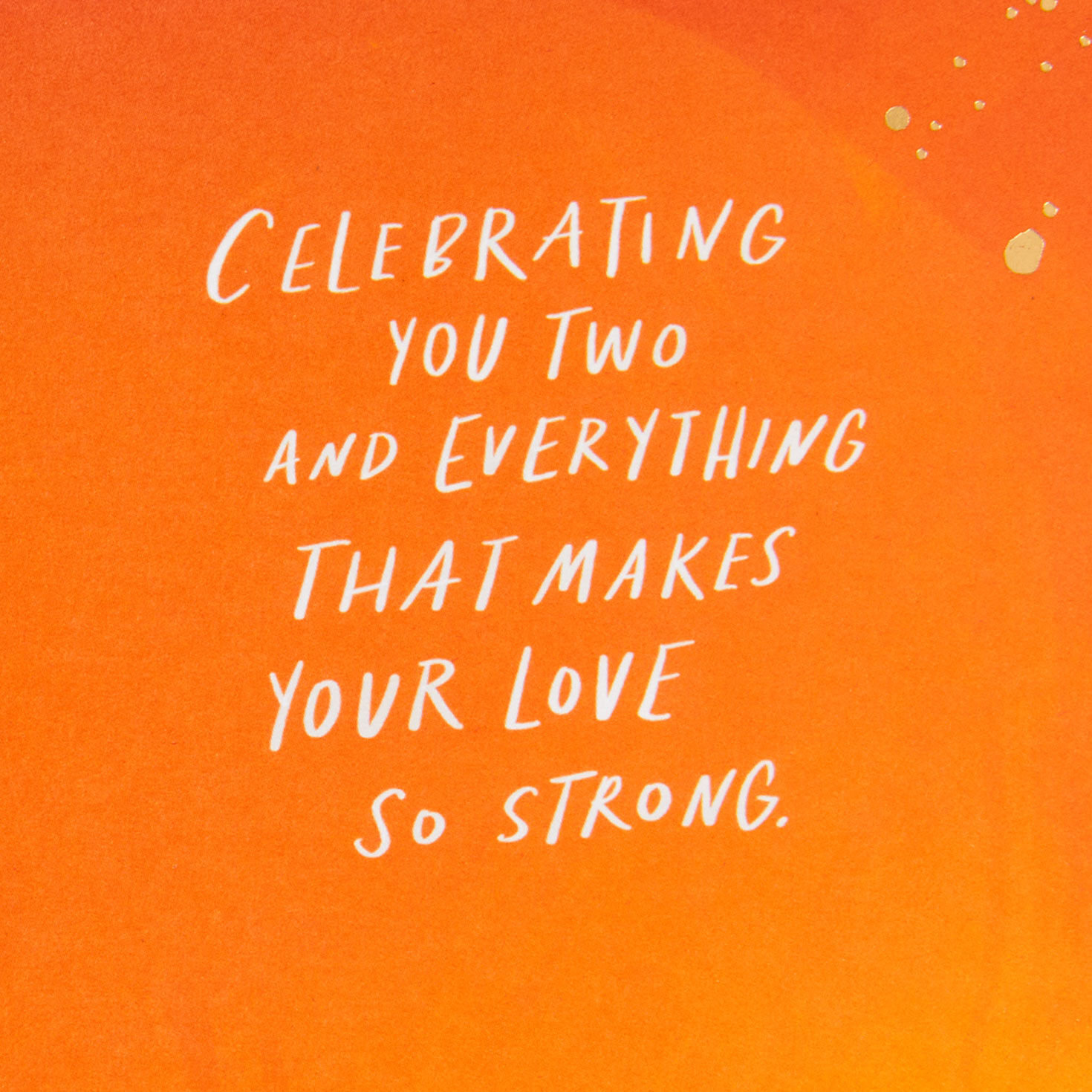 Morgan Harper Nichols Pink and Teal Landscape Anniversary Card  image number 2