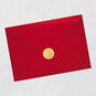 White Christmas Tree Christmas Card Envelope Back with Seal image number 9