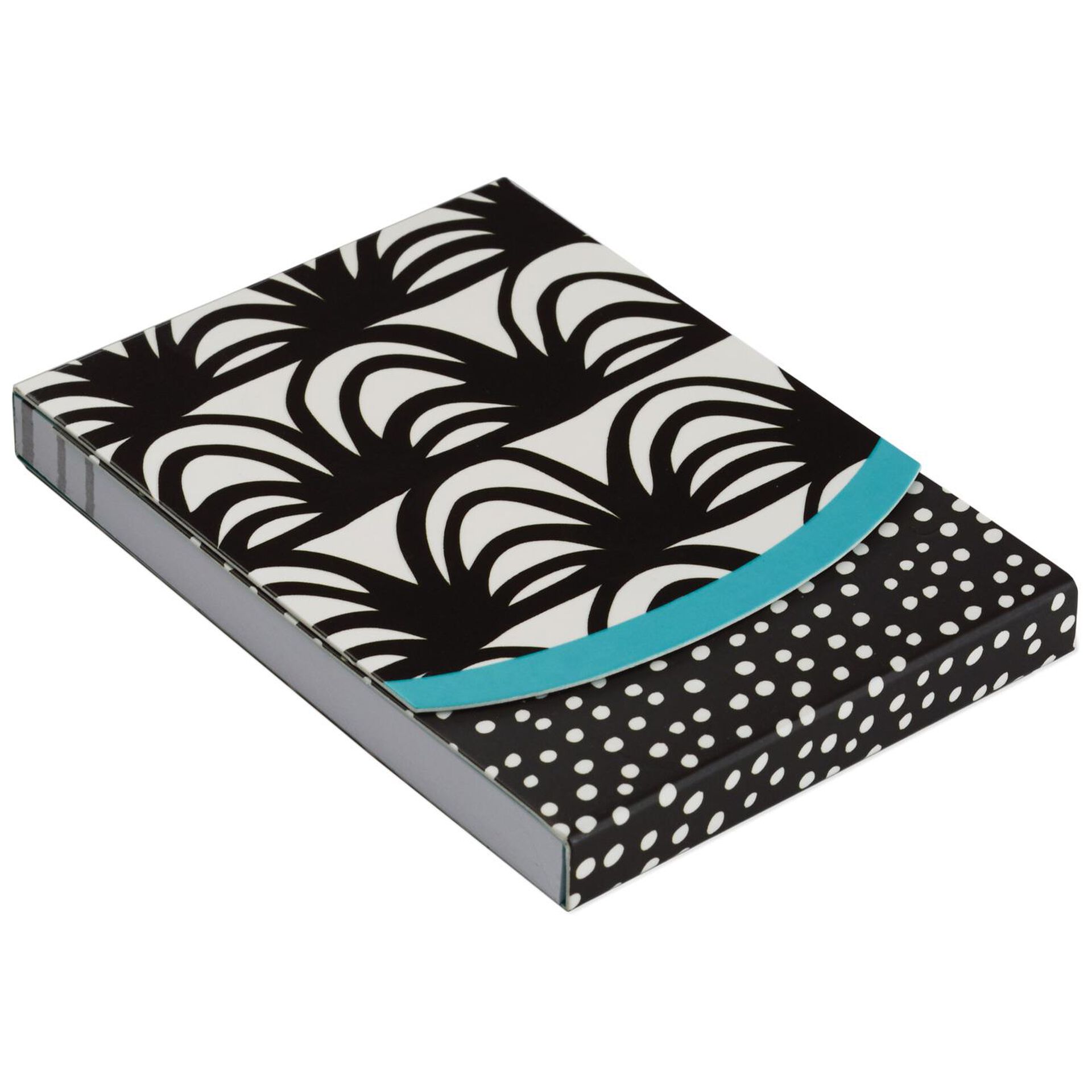 Black And White Curves Notepad 75 Sheets Memo Pads Hallmark