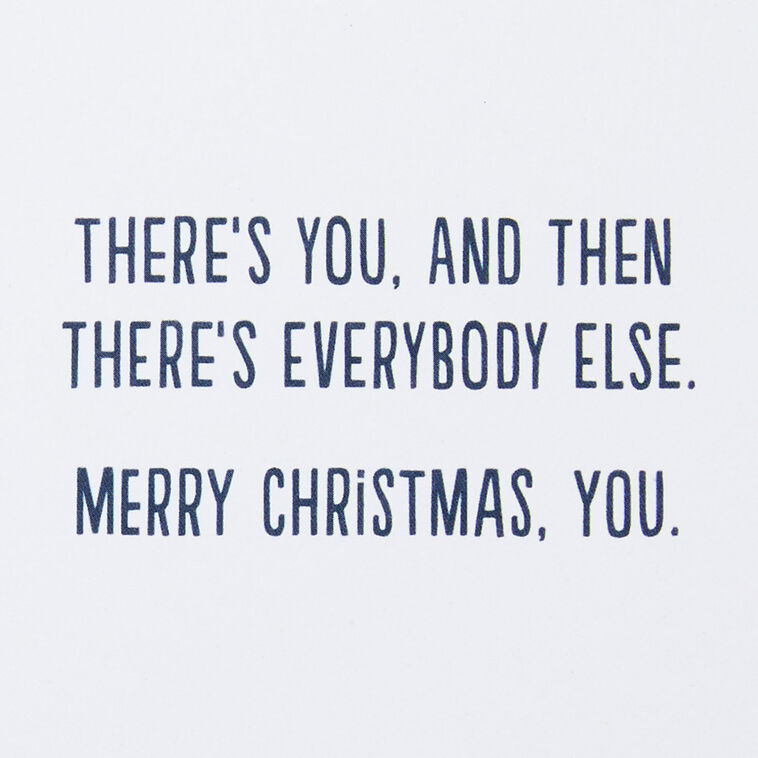 Penguin with Ornaments and Star Christmas Card Sentiment image number 2