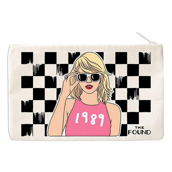 The Found 1989 Taylor Swift Canvas Pouch, , large image number 1
