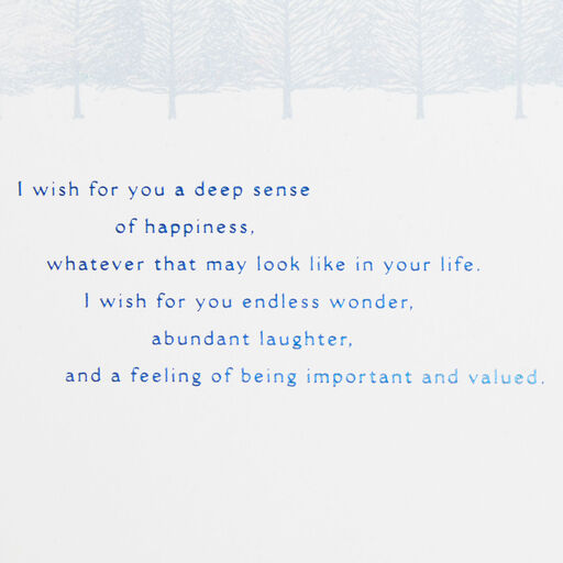 What I Wish for You Christmas Card for Daughter, 