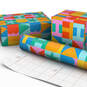 Color Block Birthday Wrapping Paper, 20 sq. ft., , large image number 3